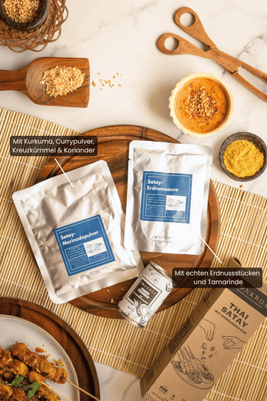 Thai Satay Box (für 4-5 Portionen)